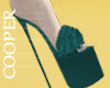 !A Shoes green