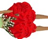 Red Rose Petal skirt