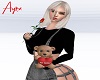 Valentine Rose Bear