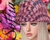 Fall Pink Fluffy Hat
