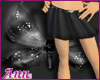 B Sparkle Skirt BLACK