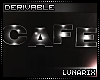 (L:Cafe- Word Sign