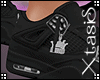 ❦Cool black sneakers