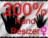 *M* Hand Scaler 200%