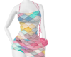Mermaid Dress with Purse