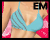 [EM] Bikini top blue