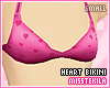 *MT* Heart Bikini Top