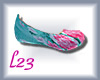 L23 Teal Doll Shoes