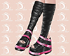 L: IDL Boots Black Pink