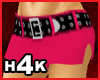H4K Belted Mini Pink