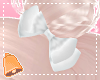 🔔 White Hair Bows