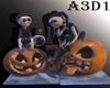 Gothic Dolls and Pumpkin