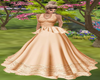 beige gown