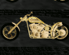 Custom gold chopper