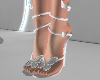 SC White Butterfly Heels