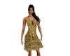 robe de soirée or