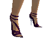 Summer Dark Purple Heels