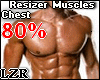 Resizer Muscle Chest 80%