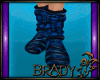 [B]plaid baggy socks M