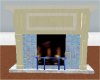 cream dreams fireplace