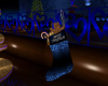 (S)Blue xmas stocking