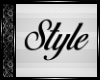 Style Sign Black