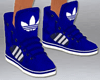 blue  shoes basket