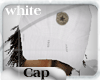 [HS]White Cap+Brown Hair