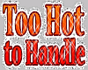 Too HOT/animated sticker