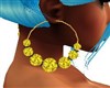Citrine Earrings in Gold