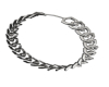 Candy Silver ChainEaring