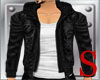 *S*Hoodie Black Jacket