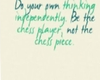 Chess Wisdom~