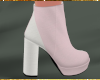 Baby Pink Striped Boots