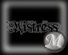 Mistress - Word Sticker