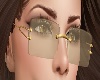 Gold Titanium Glasses
