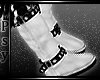 P" Roced Boots B&W