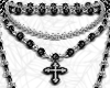 long cross necklace