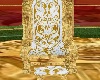 Wedding throne gold