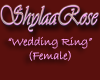 Wedding Ring (fem)