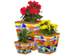 :) 3 Potted Plants