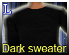 Dark sweater