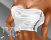 JVD White Leather Top