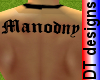 Name Manodny tattoo