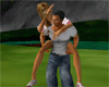 Couples Piggy Back