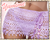 [Y] Crochet Sarong Lilac