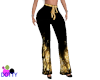 black and gold slacks