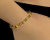 golden rave bracelet