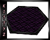 ! Hexagon Rug Purple