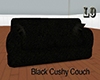 [LO] Black Cushy Couch